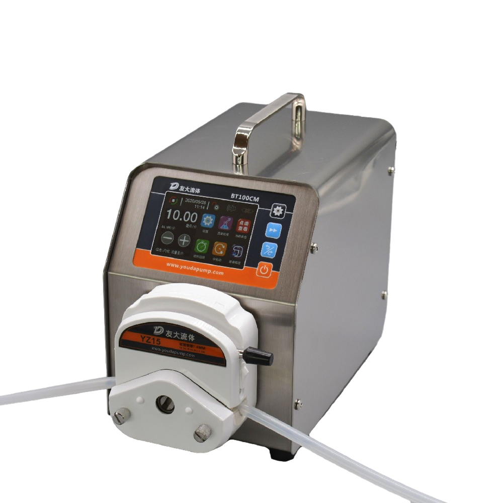 LCD peristaltic pump