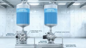 Peristaltic pump vs diaphragm pump for water treatment chemical dosing comparison