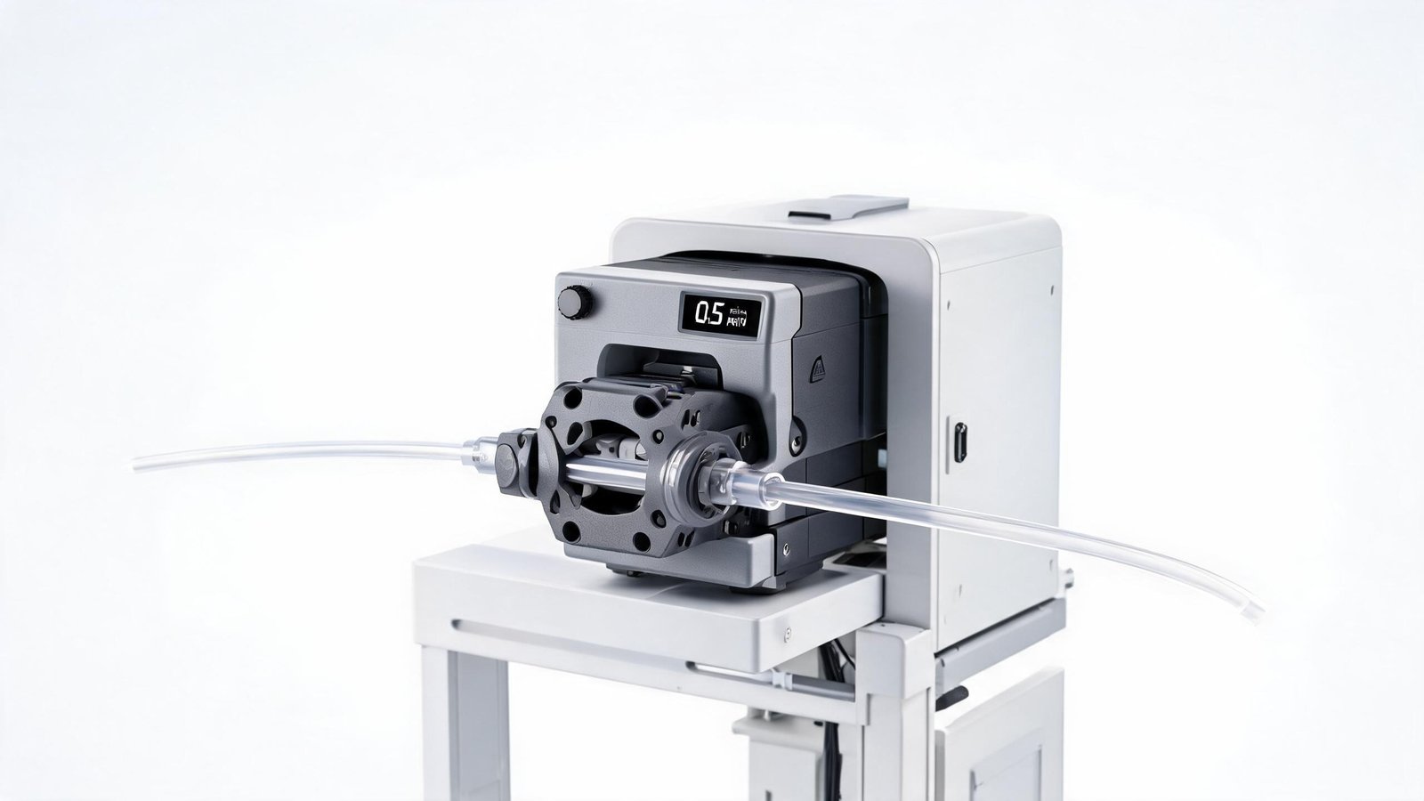 OEM peristaltic pump integrated into laboratory automation system