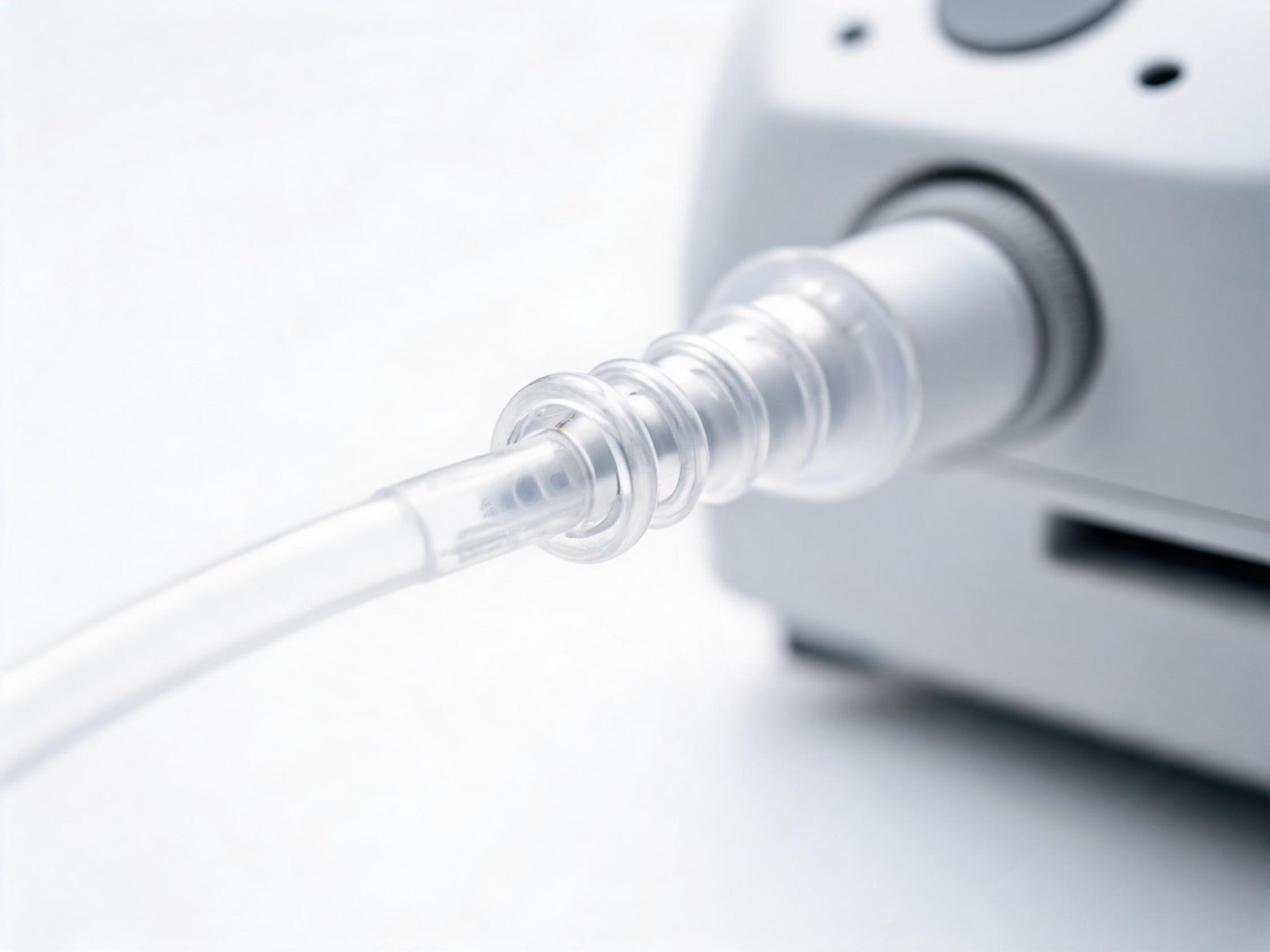 Peristaltic pump tubing connection in diagnostic instrument fluid path